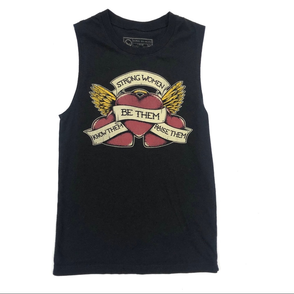Human Unlimited The Strong Women Muscle Tank